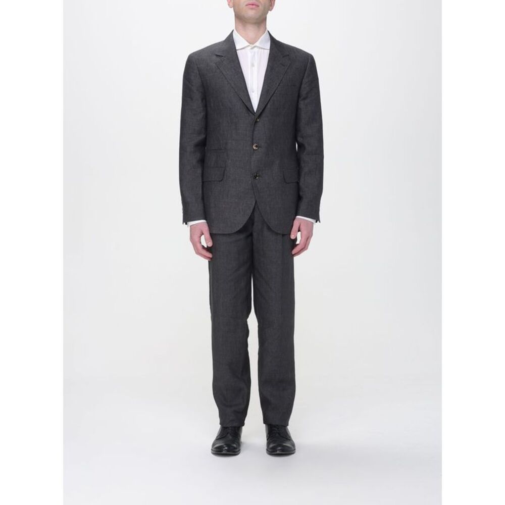 Brunello Cucinelli Suit Men Grey